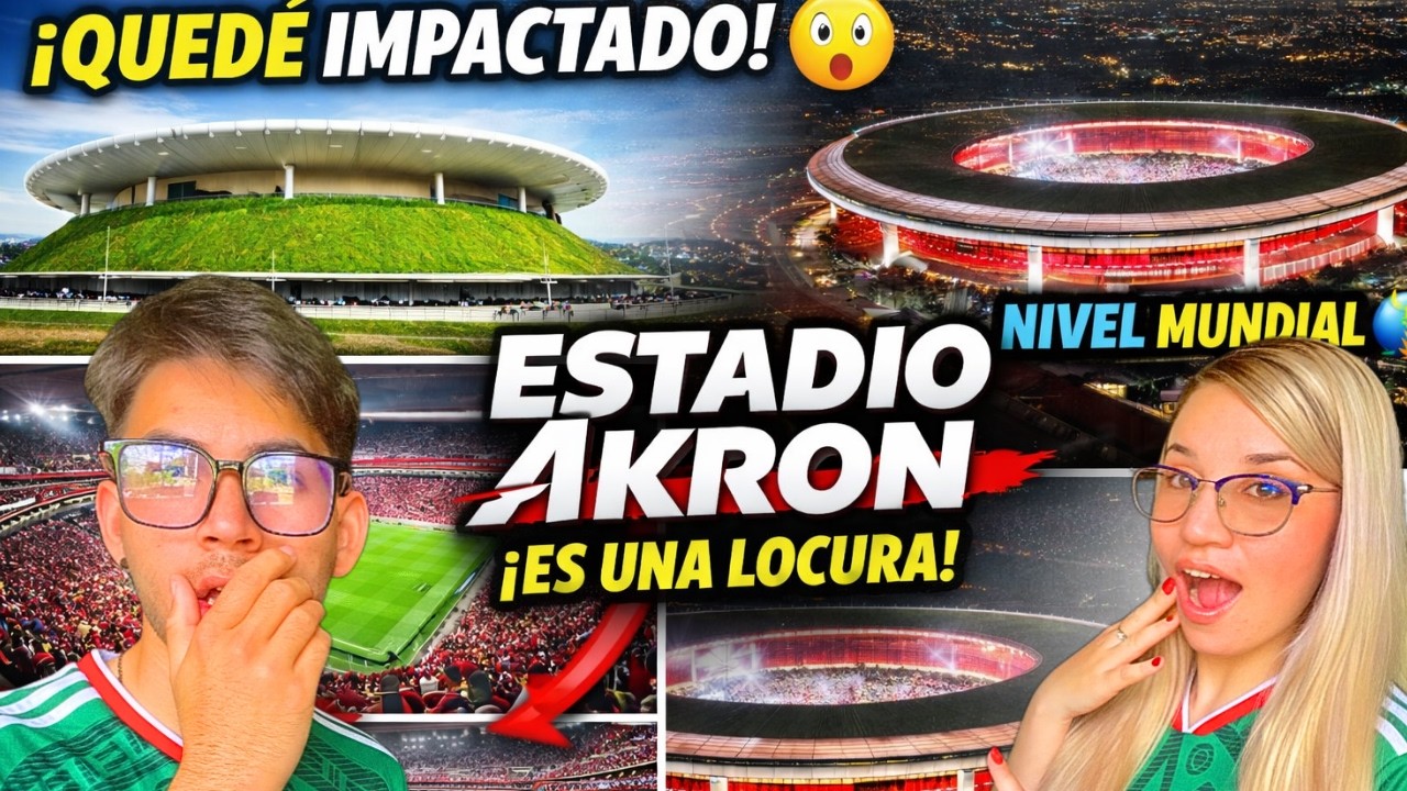 ¡QUEDÉ IMPACTADO! 😱 Así es el Estadio Akron por DENTRO y por FUERA