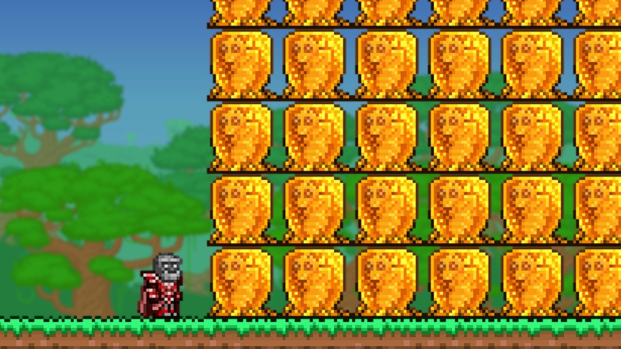 What is the loudest possible sound in Terraria?