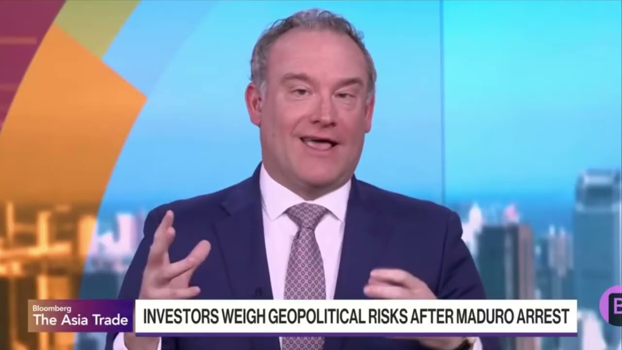 Jason Schenker Bloomberg TV from Tokyo on Venezuela and Markets on January 5, 2026.