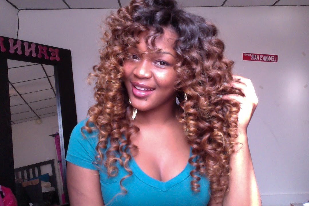 Perfect Bouncy Wand Curls