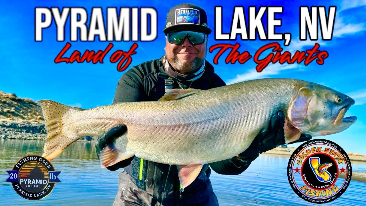 Pyramid Lake NV | How to Catch Trophy Size Lahontan Cutthroat Trout | The Mid | Salty Pond | GSF |
