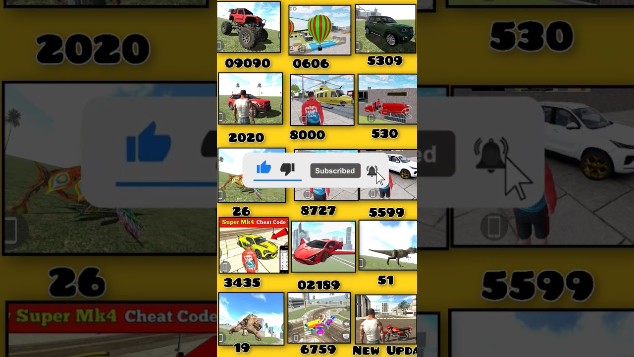 Flying Car + Super Car + All New Cheat Code Indian Bike Driving 3d 🤩 #indianbikedriving3d #cheetcode