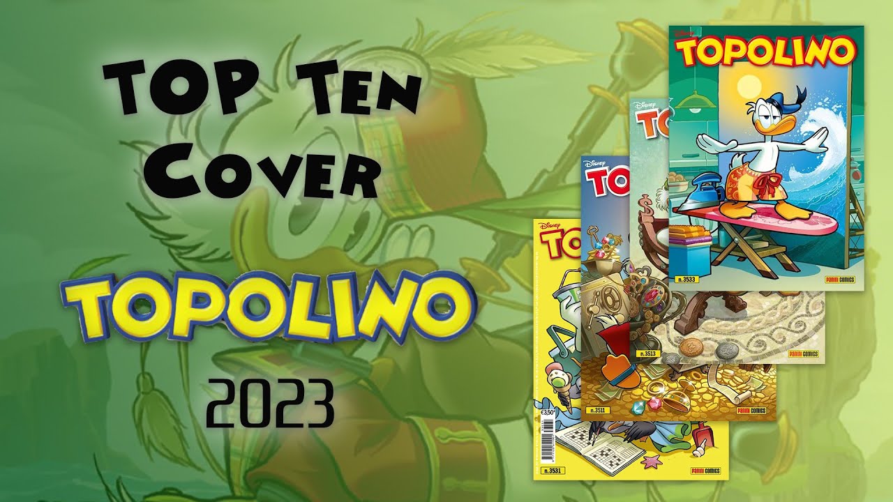 Top Ten Cover Topolino 2023