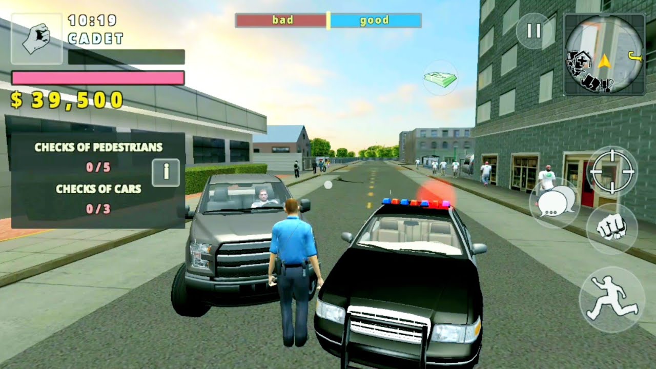 Police Cop Simulator  Gang War - best android gameplay