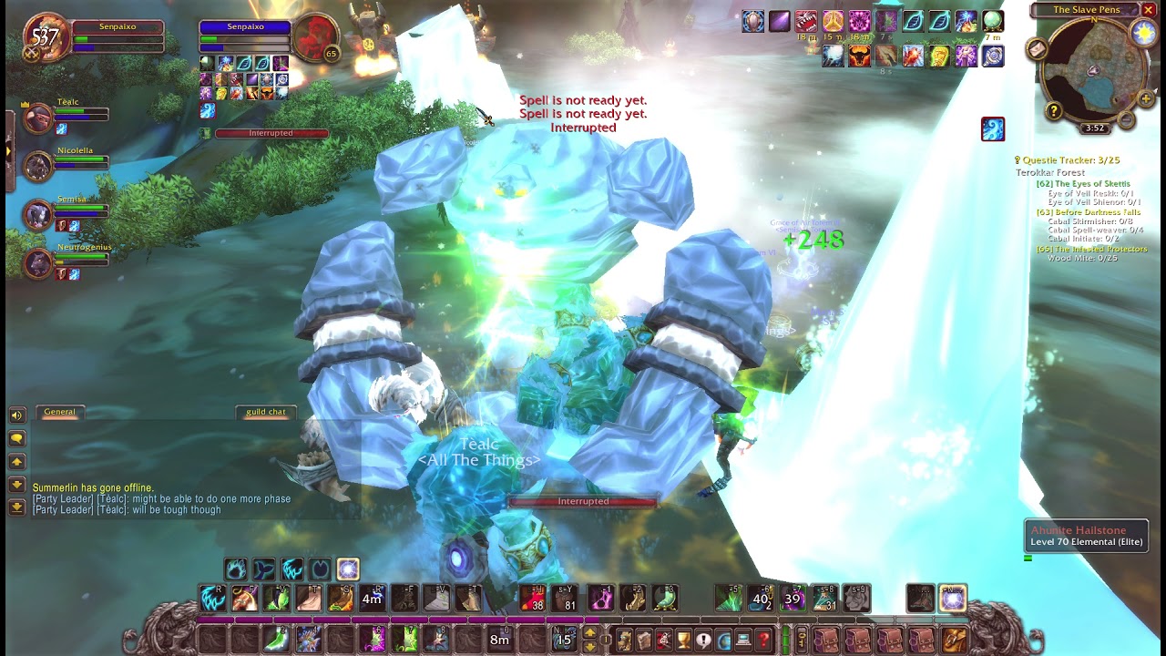 Normal Ahune TBC Classic Level 65 Resto Druid