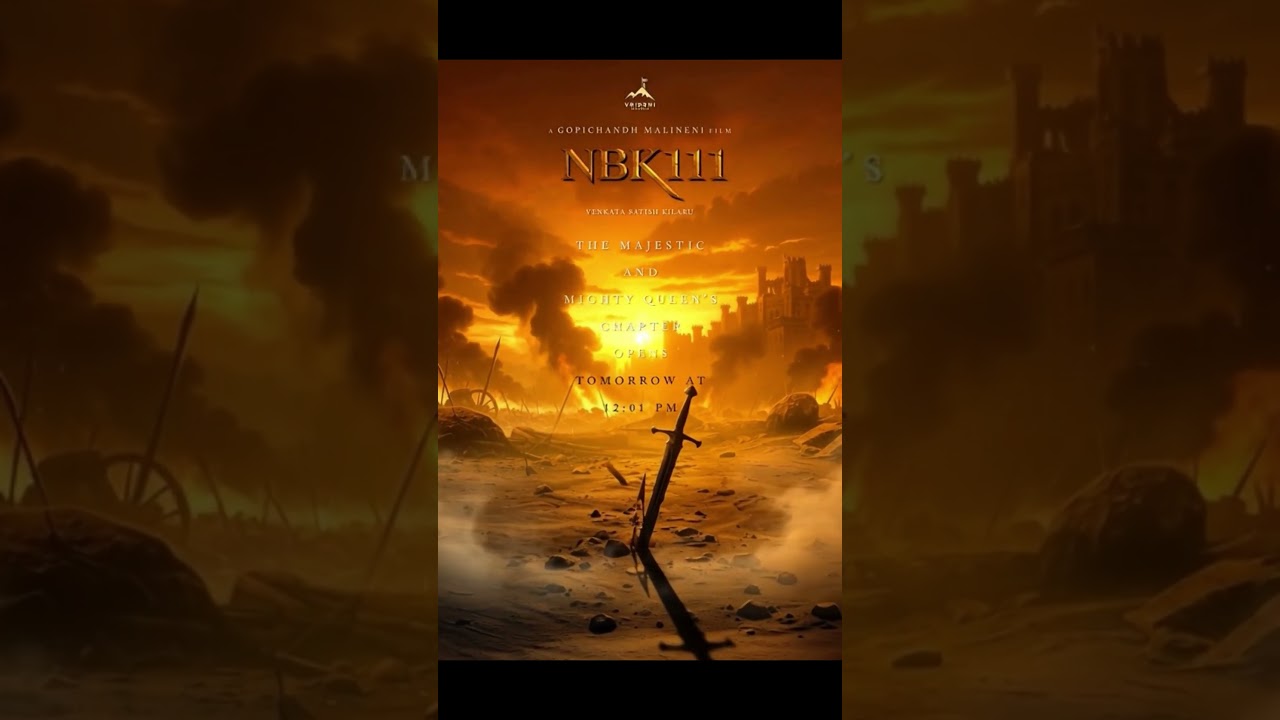 Balayya&rsquo;s Queen Arrives in Glory 💥🦁 #NBK111 #nbk #balayya #viral #shorts #viralvideo #shortsfeed