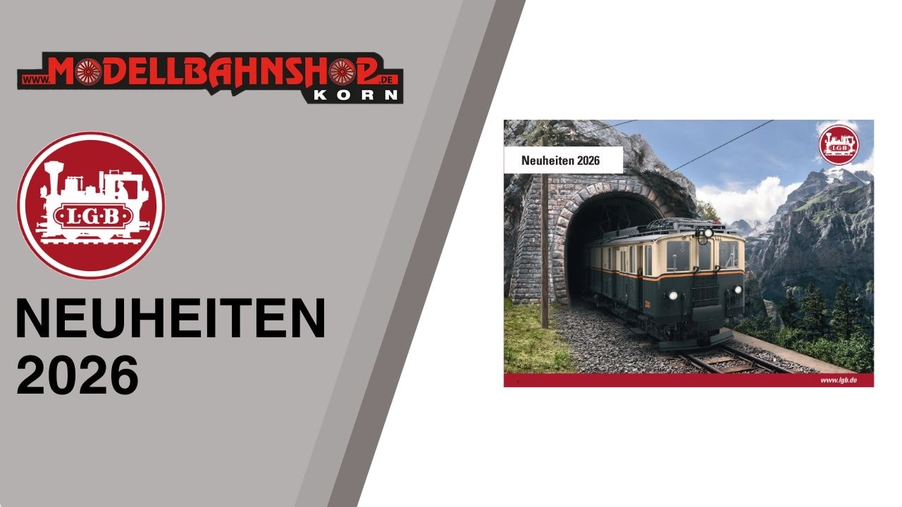 LGB Neuheiten Katalog 2026 | Modellbahn | Spur G