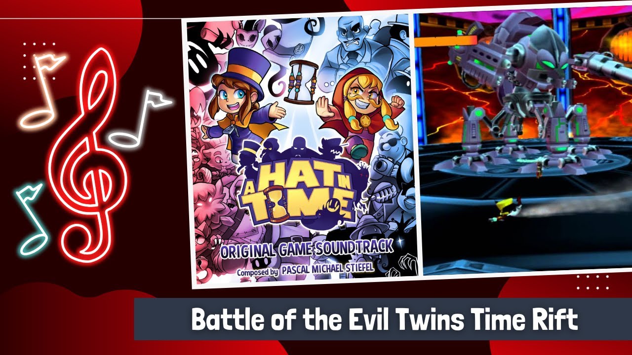 Battle of the Evil Twins Time Rift | (Crash × A Hat in Time Mix)