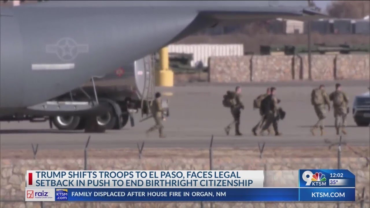 Trump faces legal setback in push to end birthright citizenship