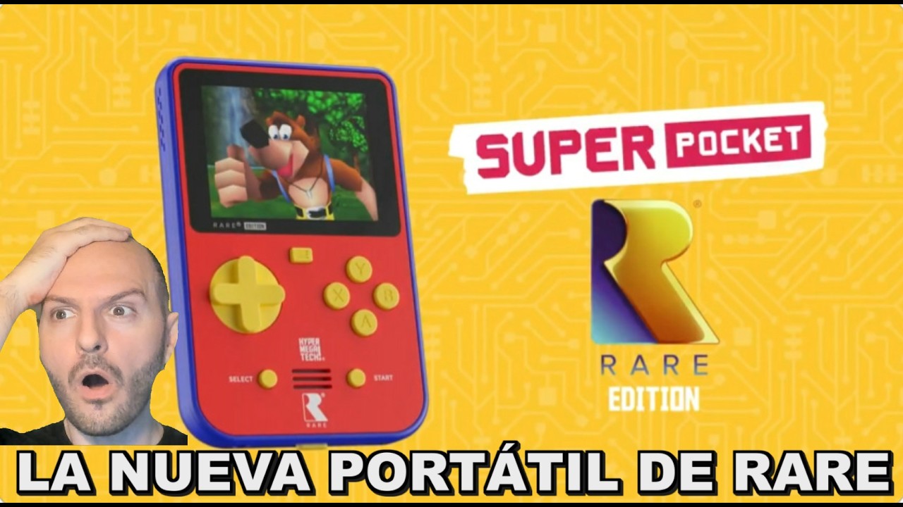 NUEVA CONSOLA DE RARE COMPATIBLE CON EVERCADE Y GRACIAS A LA PARROQUIA Y MIS SEGUIDORES