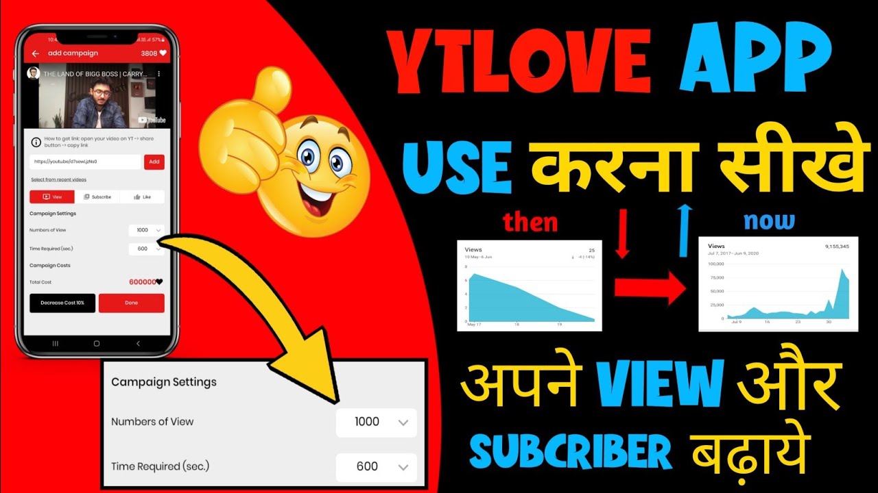 How to use ytlove app || Ytlove app kaise use kare || grow your channel with proof || desi guide
