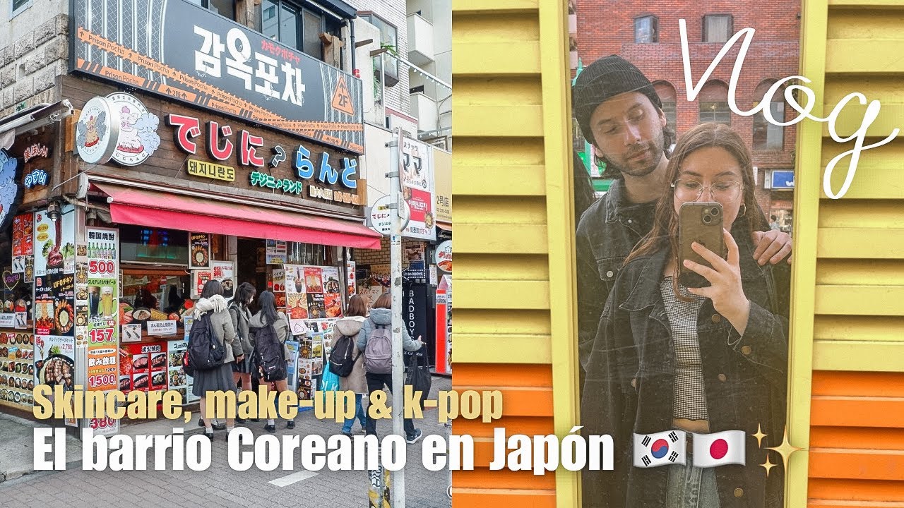 VLOG Shin-Okubo: El paraiso del K-POP en JAPÓN | + Haul de productos 🇯🇵🇰🇷