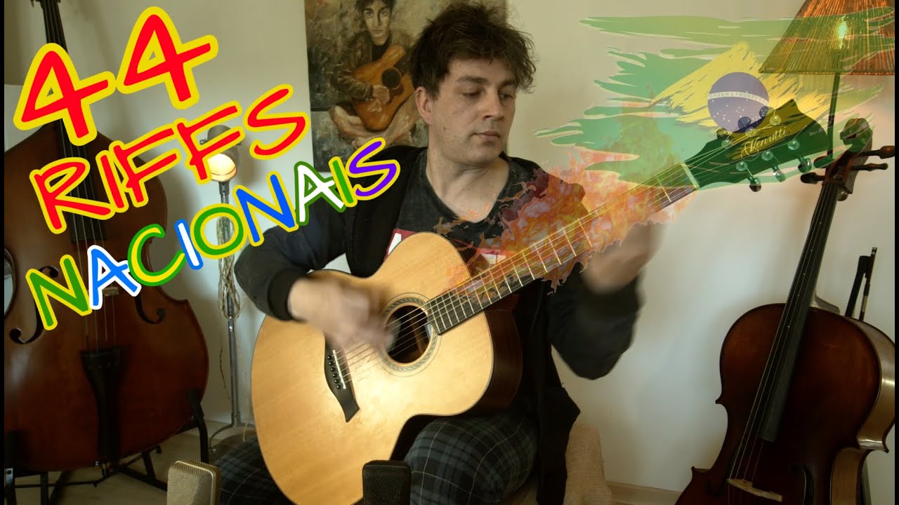 44 Riffs Nacionais no Violão por Fabio Lima