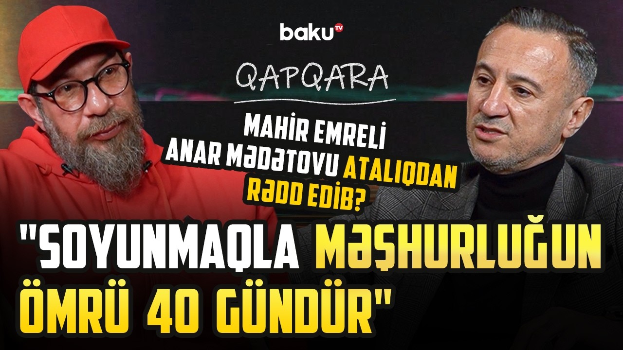 “Qadını məşhur etmək daha asandır” - Anar Mədətov müğənnilərin hansı sirlərini açıb-tökdü? - QAPQARA