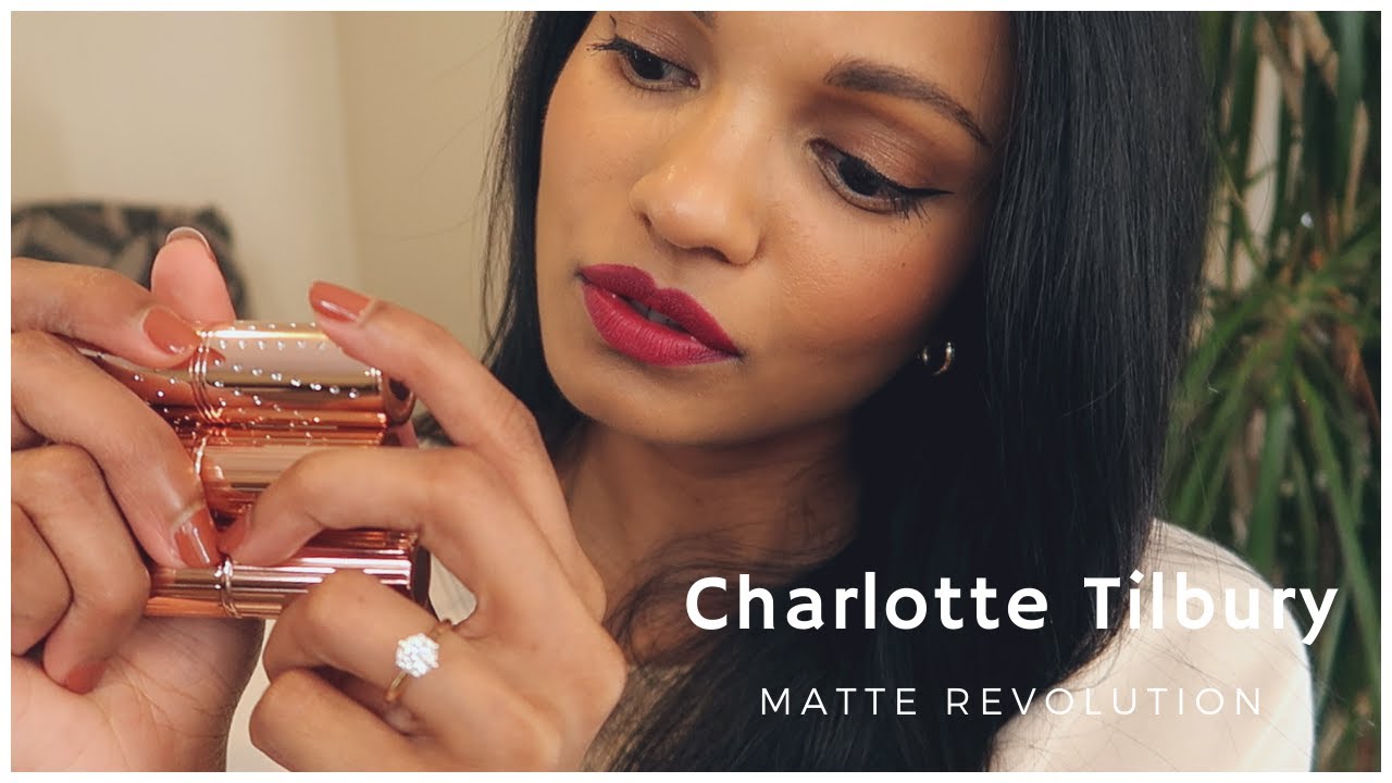 Charlotte Tilbury Matte Revolution Lipsticks | Tan/Brown Skin