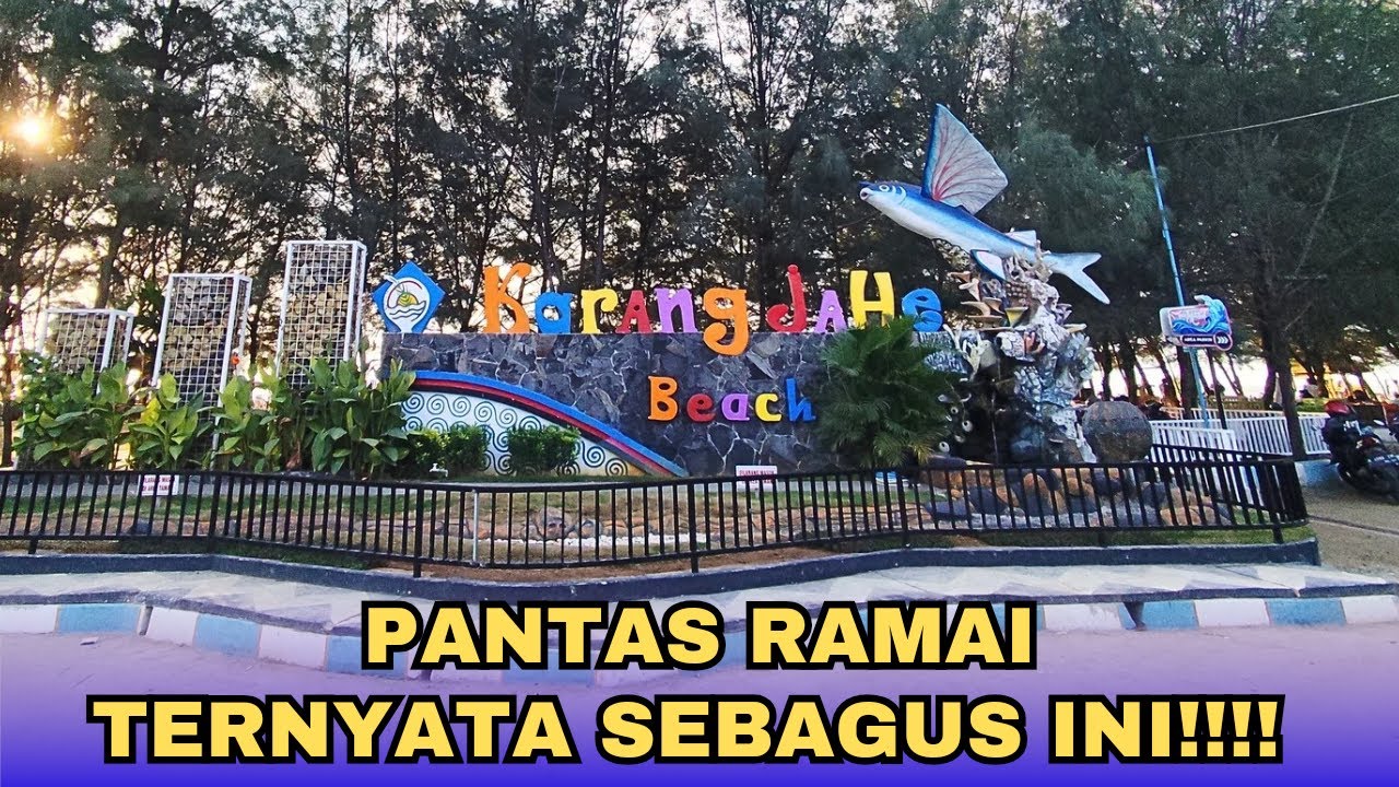 Walk Around - Keindahan Panorama Pantai Pasir Putih Karang Jahe Rembang