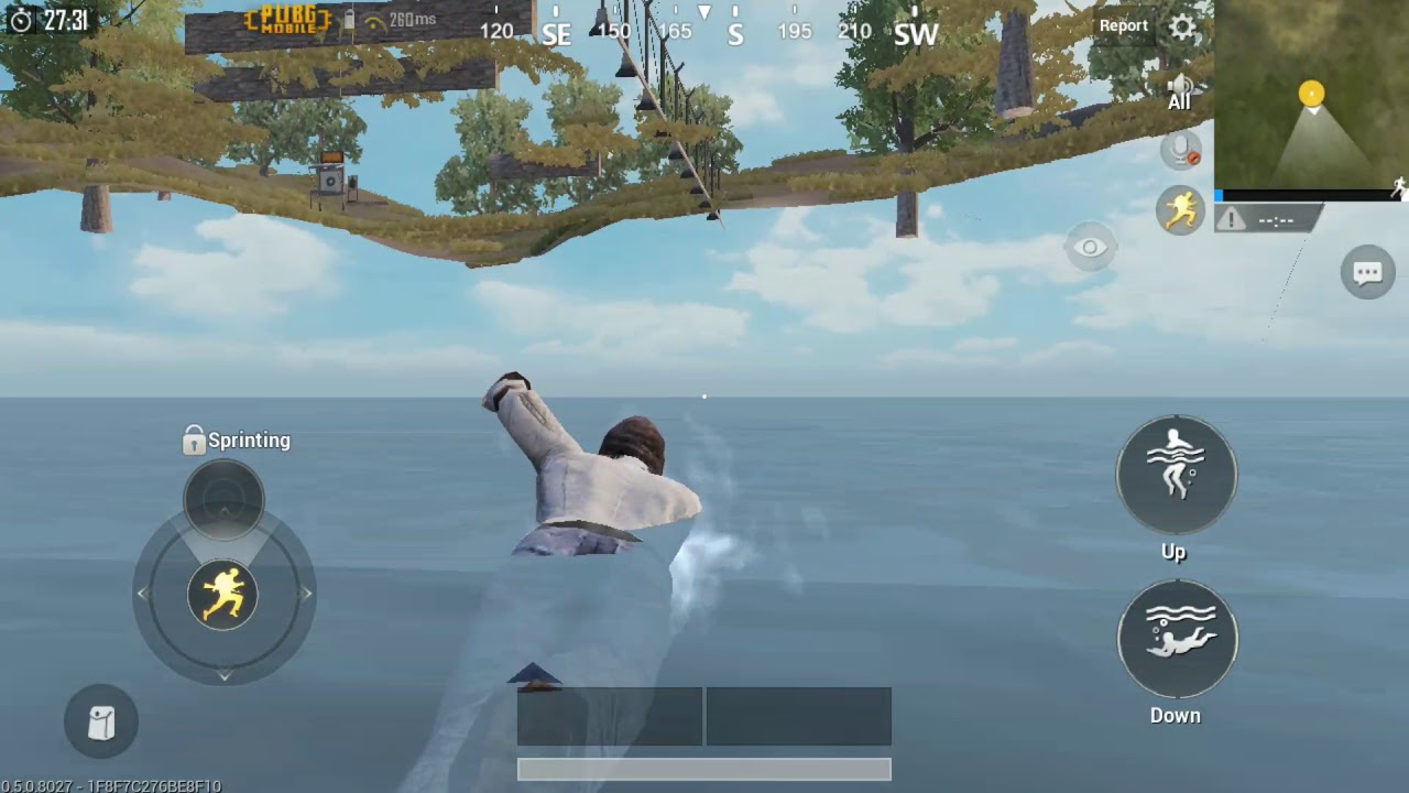 PUBG mobile . Lặn s&acirc;u 1000 m&eacute;t
