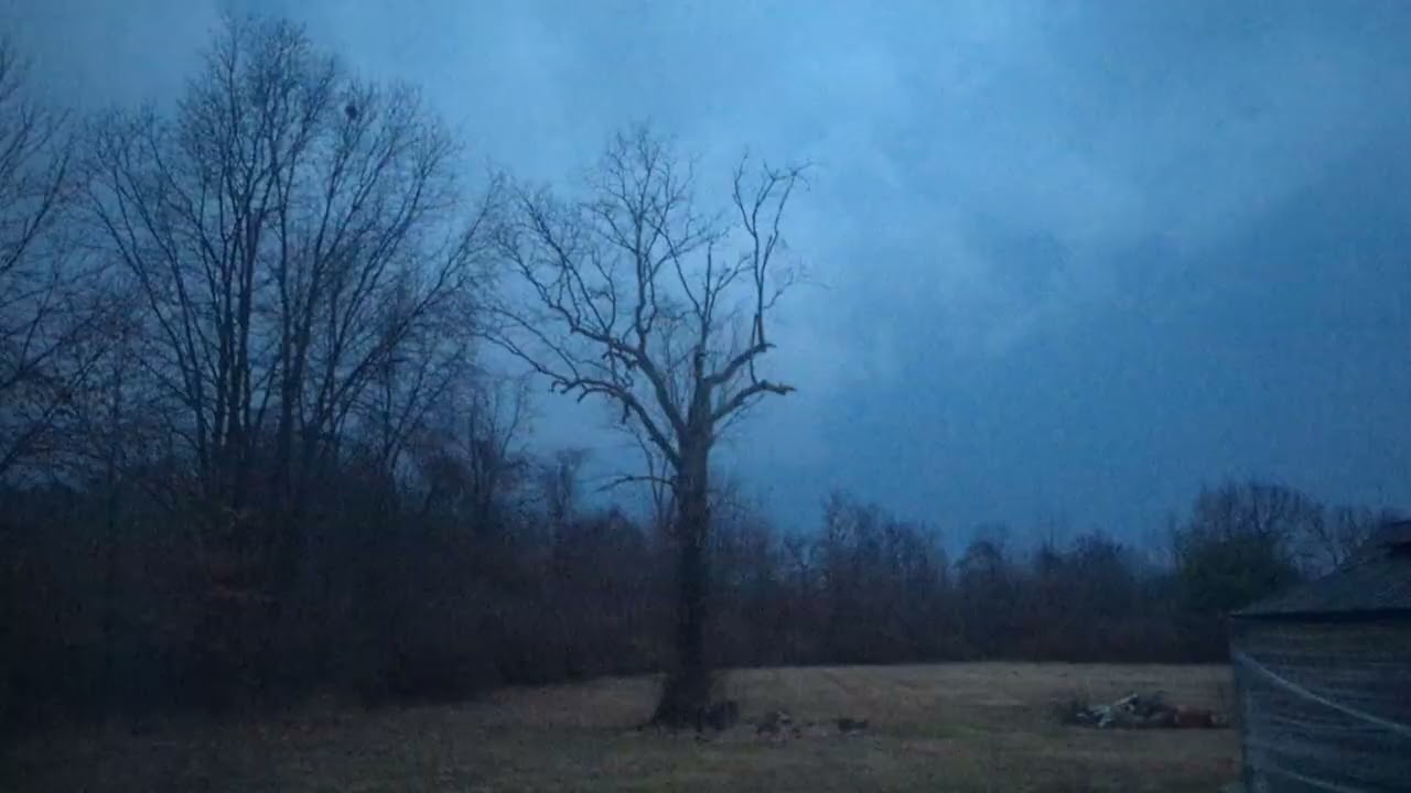 First Thunderstorm of 2024! Strong Thunderstorm Strikes in February! February 27, 2024