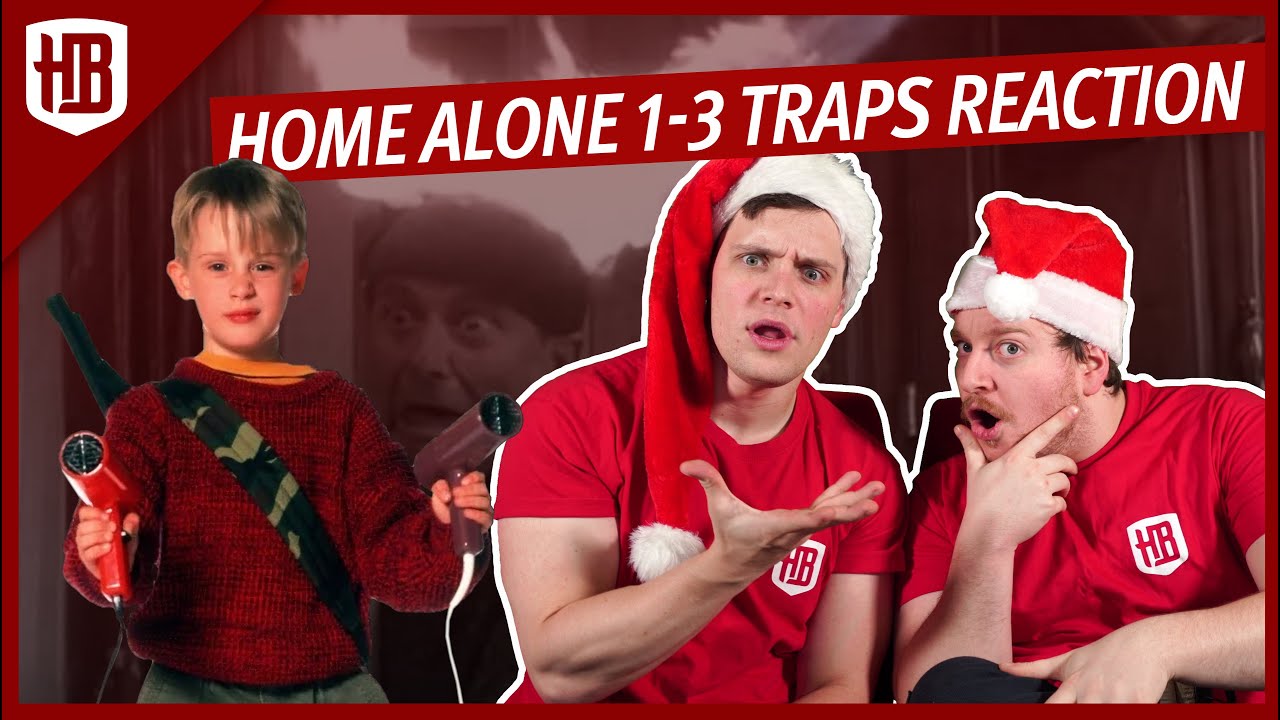 Home Alone 1-3 All Traps and Injuries REACTION | Christmas Special