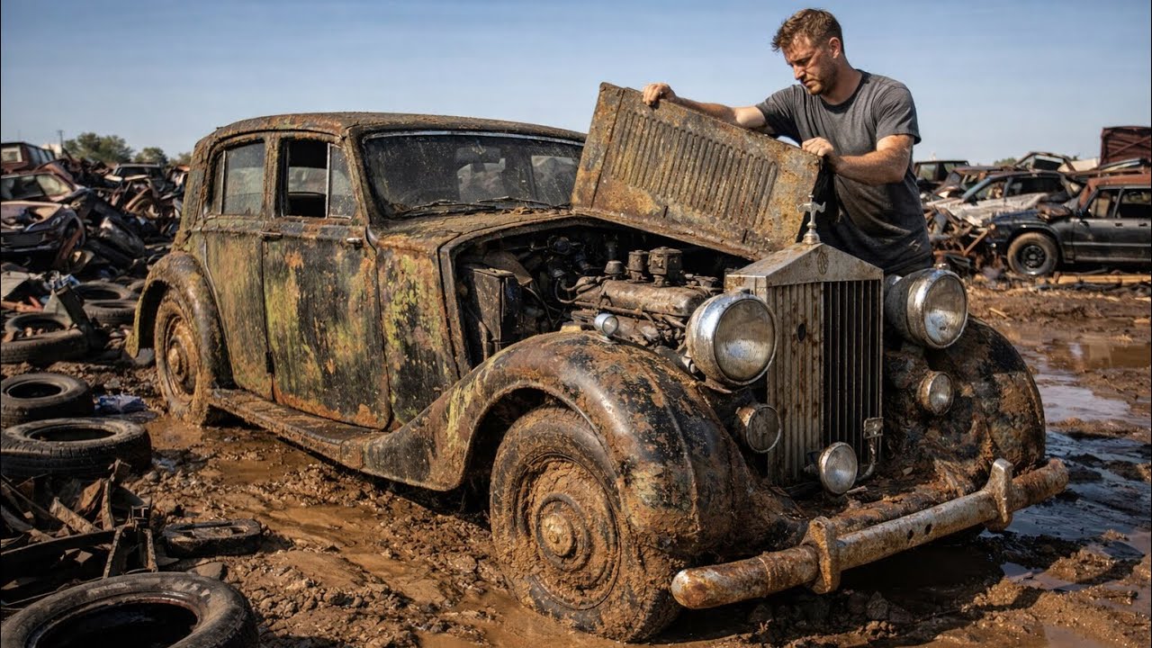 ASMR Car Restoration | 1940 Rolls-Royce Phantom Full Car Restoration From Rust To Showroom Luxury 