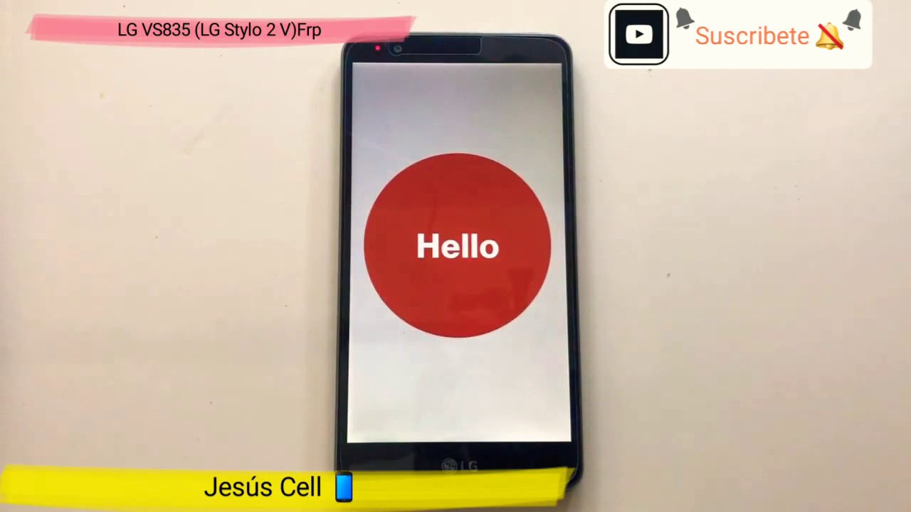 quitar cuenta google LG VS835 (LG Stylo 2 V Frp Bypass) Método Final 2022#Jesuscell #suscribete