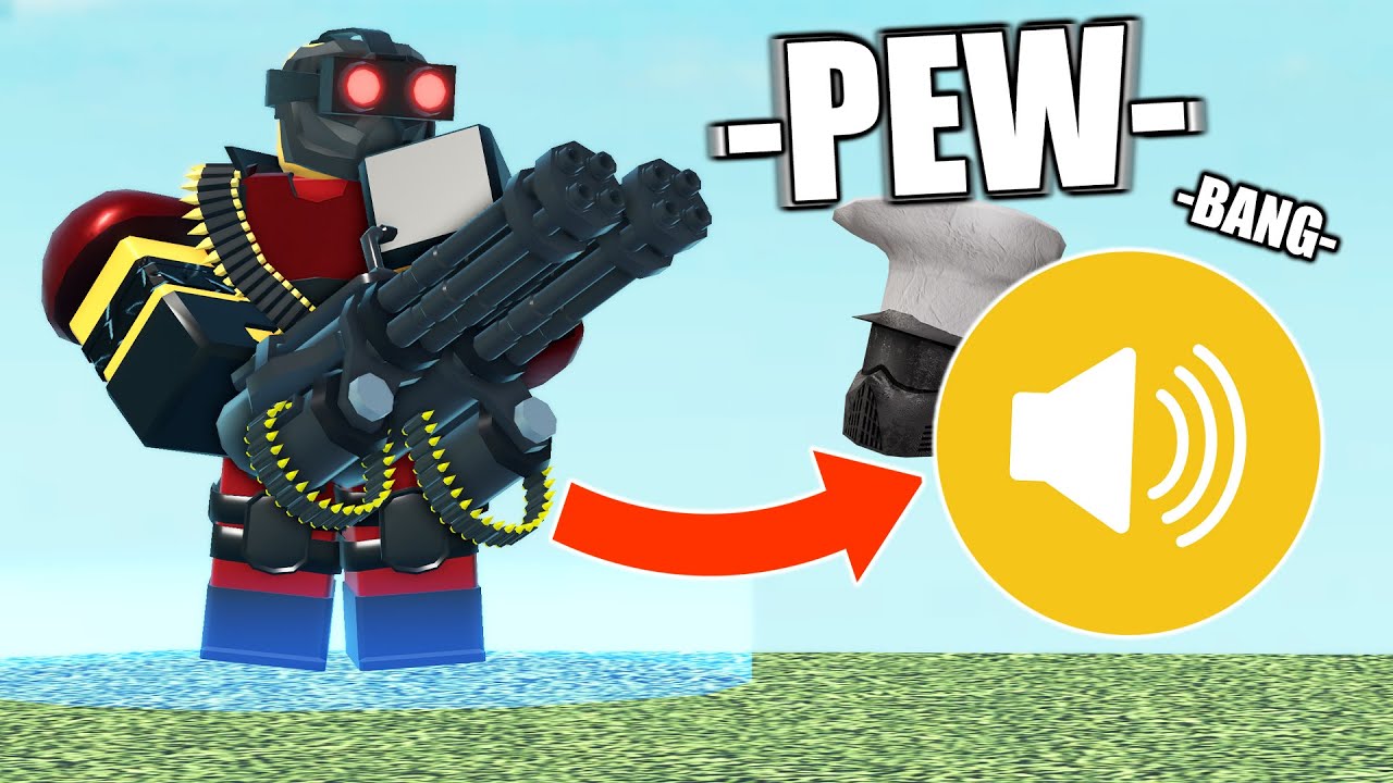 TDS but sounds are replaced by my voice | ROBLOX