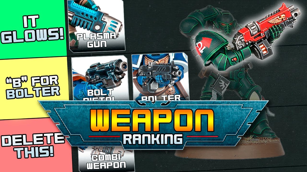 Ranking the MANY Guns of the Imperium - Warhammer 40K