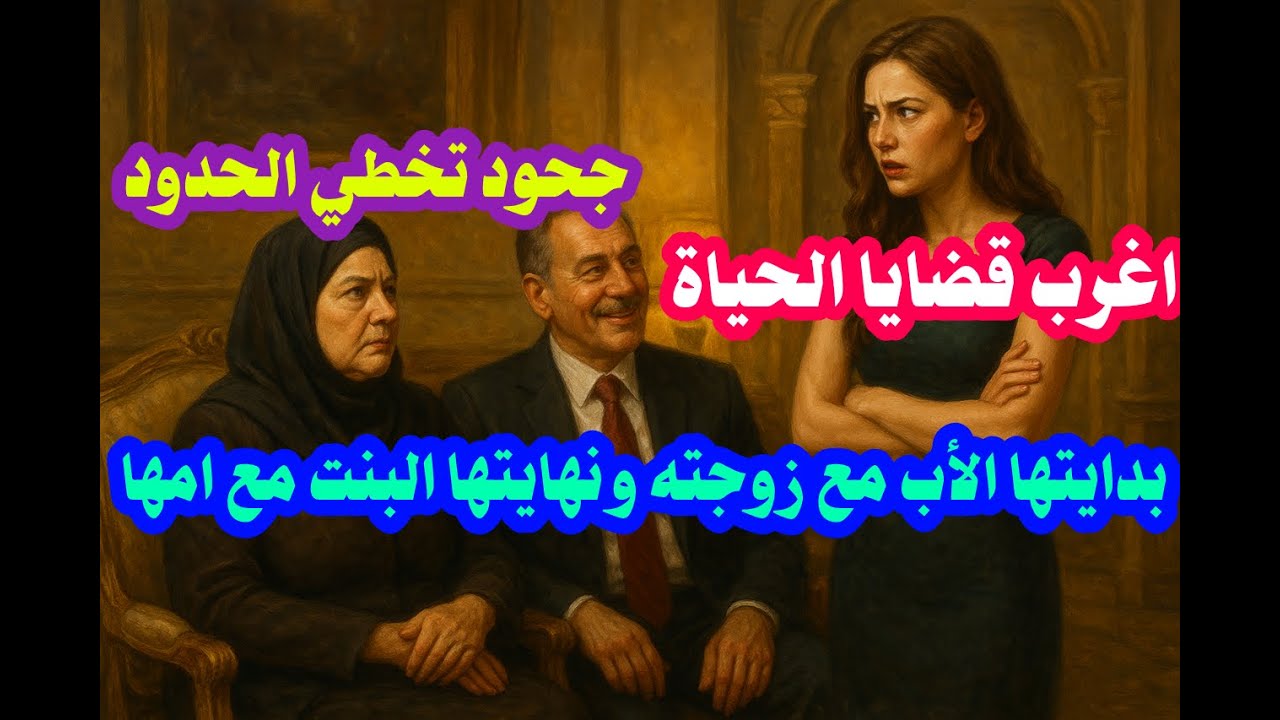 اغرب قضايا الحياة بدايتها الأب مع زوجته ونهايتها البنت مع امها جحود تخطي الحدود وكما تدين تدان