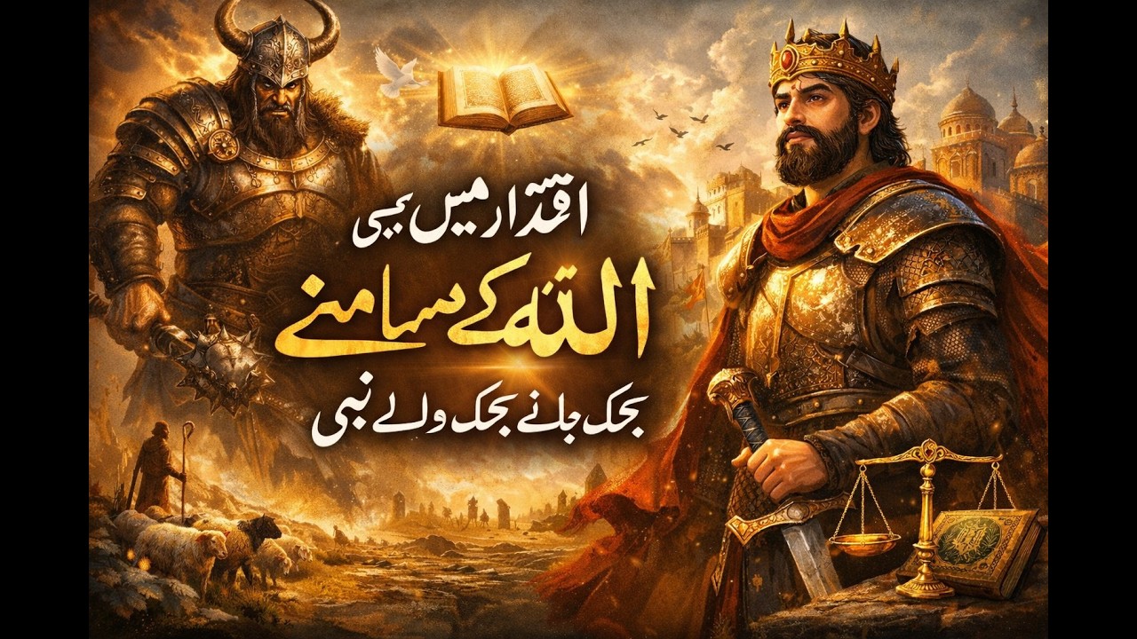 Hazrat Dawood (AS) – The King Who Defeated Jalut | Faith, Power & Justice