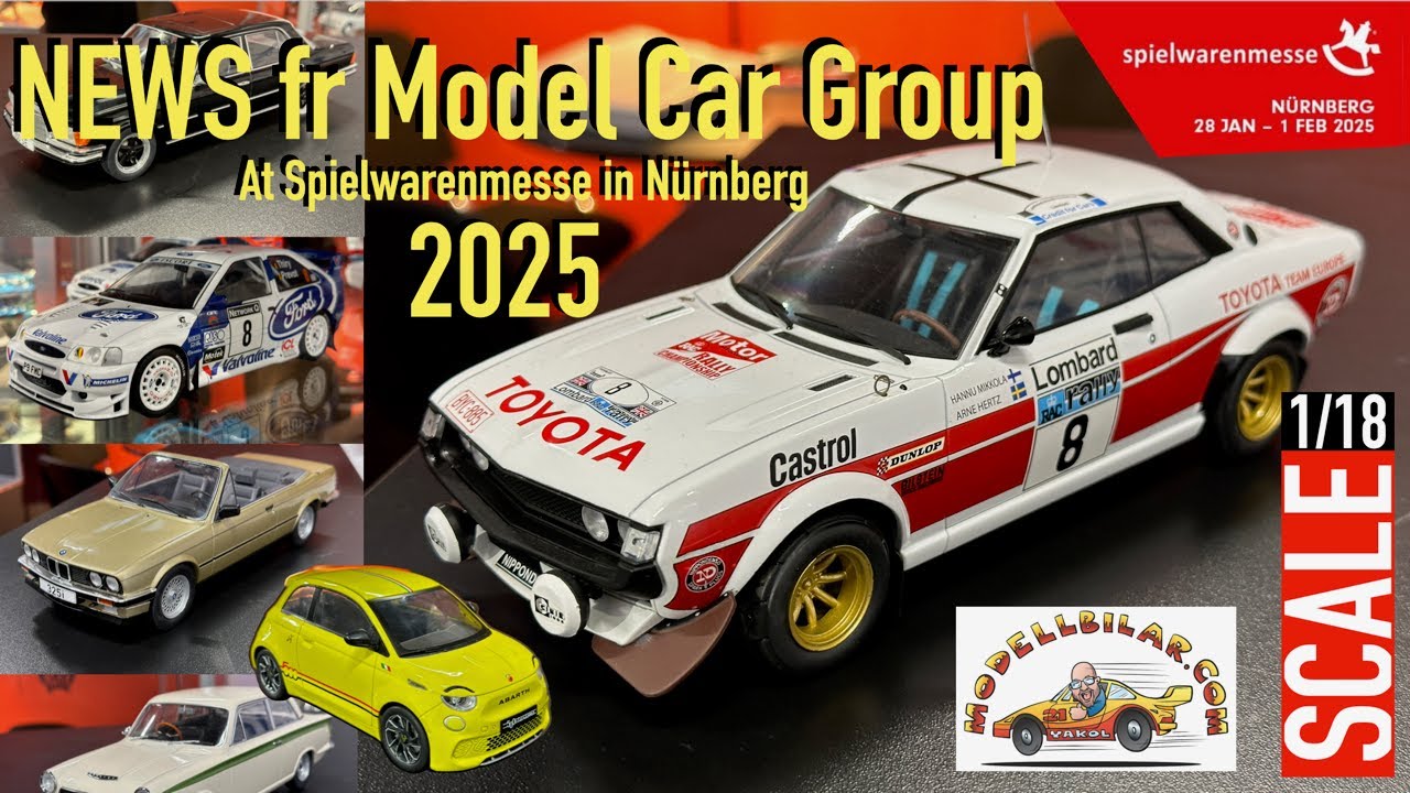 News from MCG Model Car Group at the Spielwarenmesse 2025