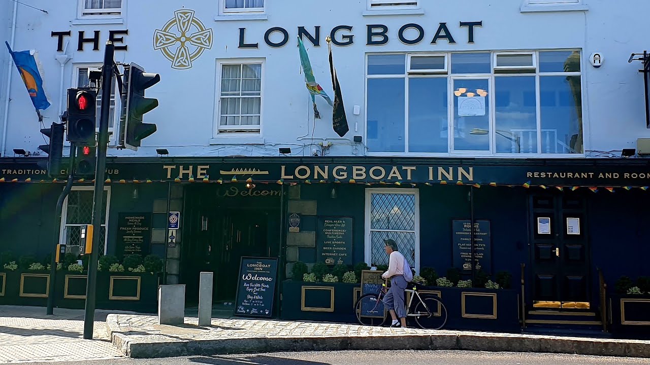 The Longboat Inn Penzance Cornwall, Mediterranean Garden, Cinema, Restaurant and Room tour 2020