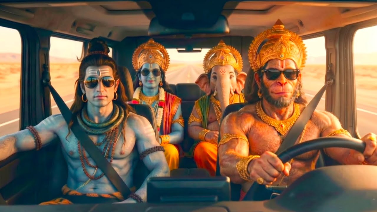 Gods in a Car | Instagram Viral  Video | Trending Now 🔥