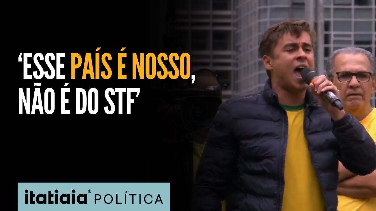 NIKOLAS FERREIRA SE ENFURECE E CRITICA ALEXANDRE DE MORAES E STF EM MANIFESTAÇÃO NA AVENIDA PAULISTA