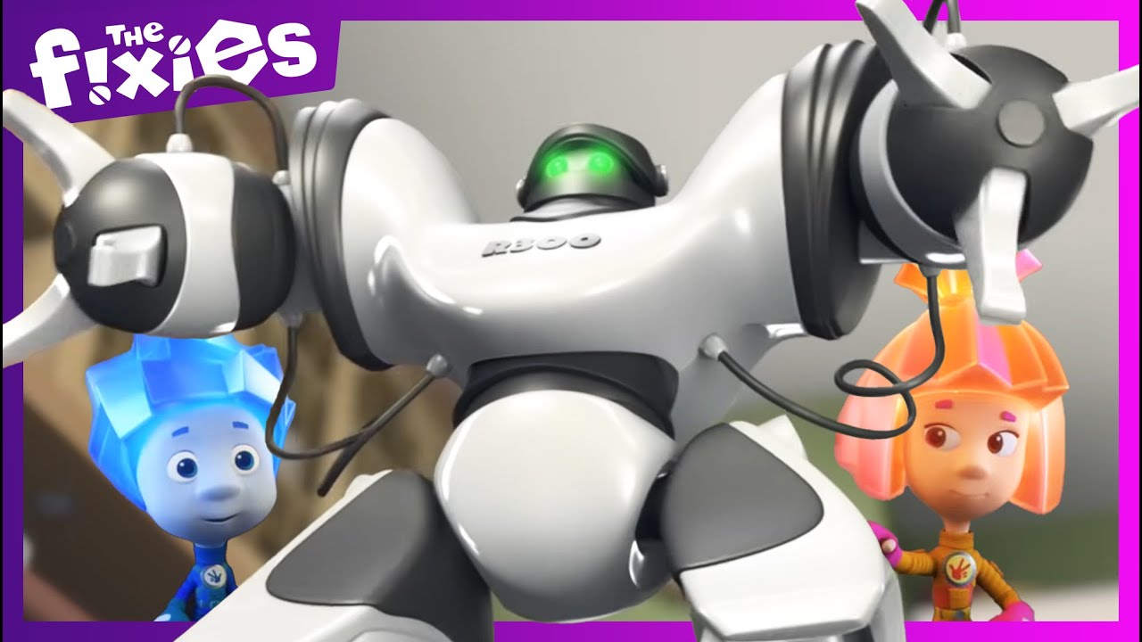 The Robot - The Fixies | Tom Thomas' new robot needs fixing, it's up to The Fixies to save the day!