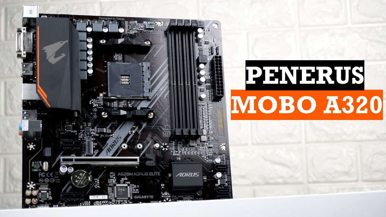 AKHIRNYA RILIS JUGA! Inilah Mobo A520 (AORUS A520M ELITE)
