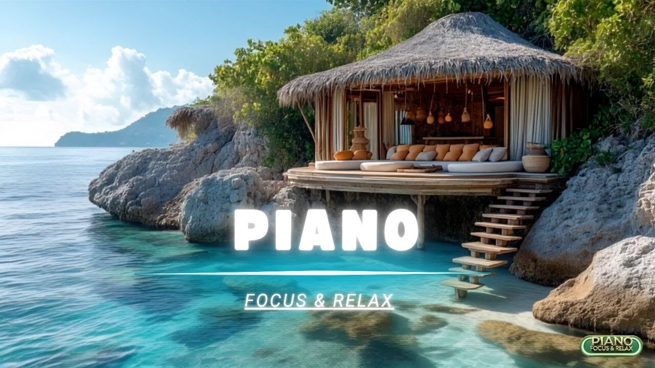 Relaxing Piano Jazz in a Luxury Villa | Focus & Unwind Music