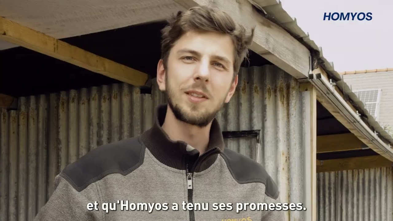 Installation d'une chaudière Ökofen chez monsieur Hellio par Homyos.