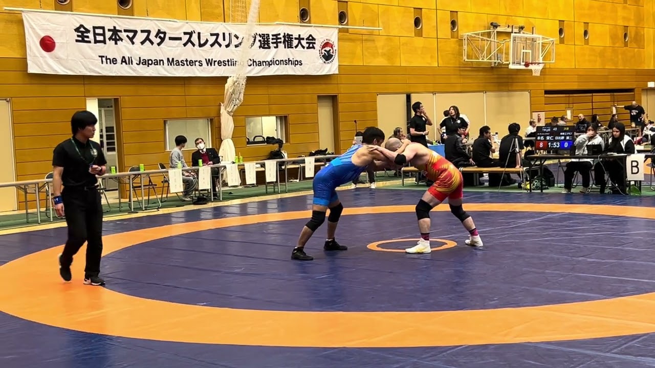 【2026全日本マスターズレスリング選手権大会🤼】決勝戦②10連覇達成🏆
