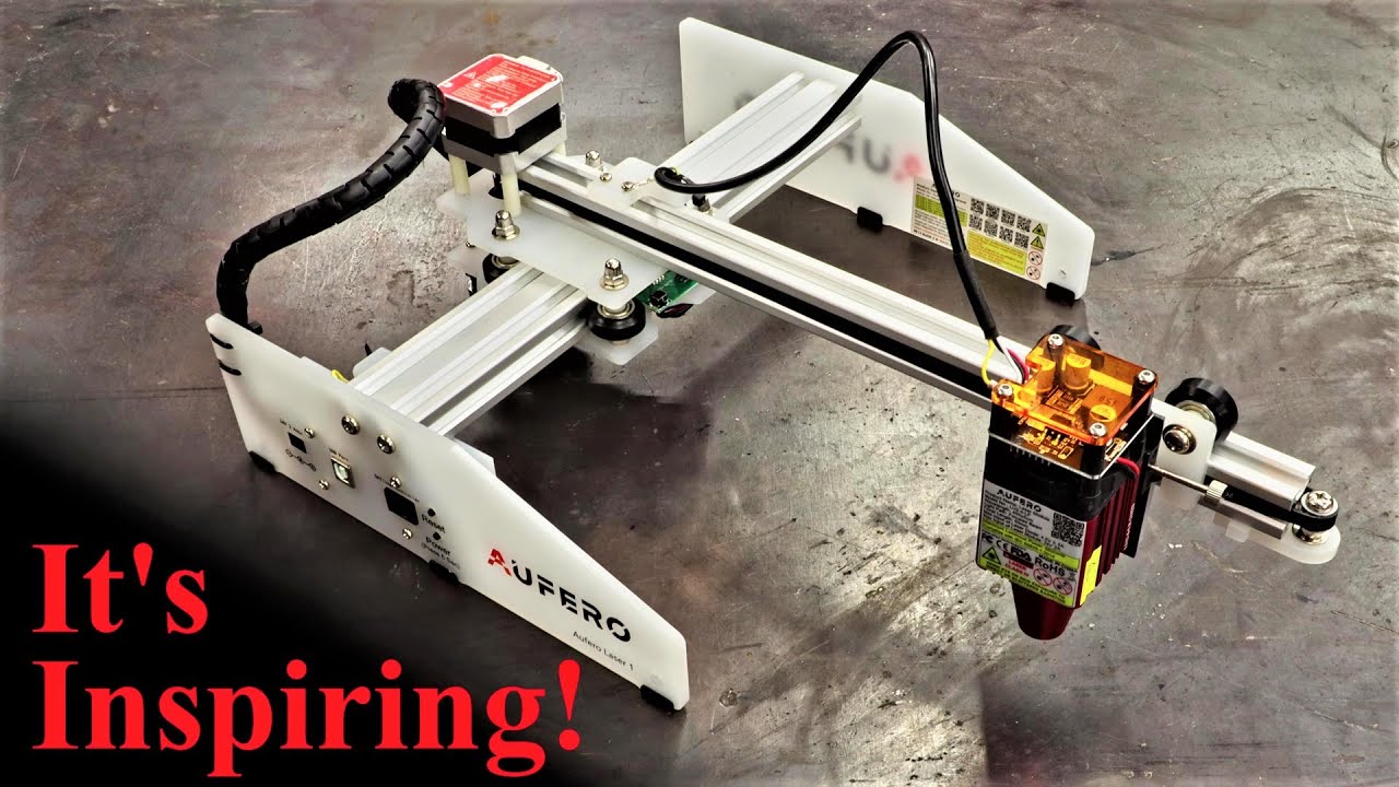 Coolest tool for Knife making! The Aufero Laser 1