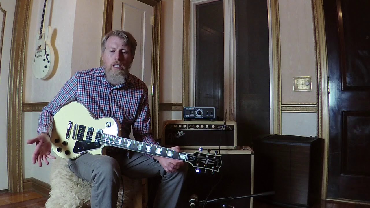 Queen of Clean? Oh, much more than that!  M2M Gibson Three P90 Les Paul Custom