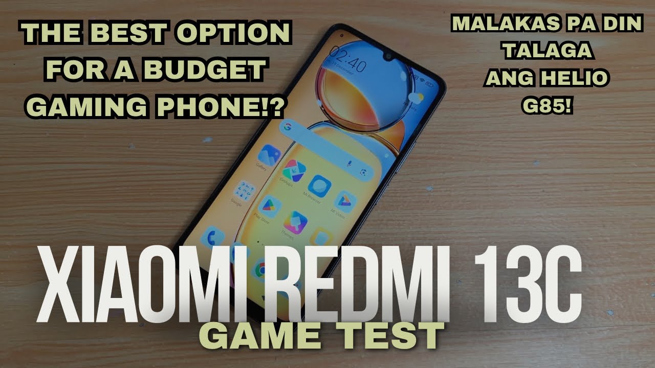 XIAOMI REDMI 13C GAME TEST - THE BEST OPTION SA GAMING SA BUDGET SEGMENT!?