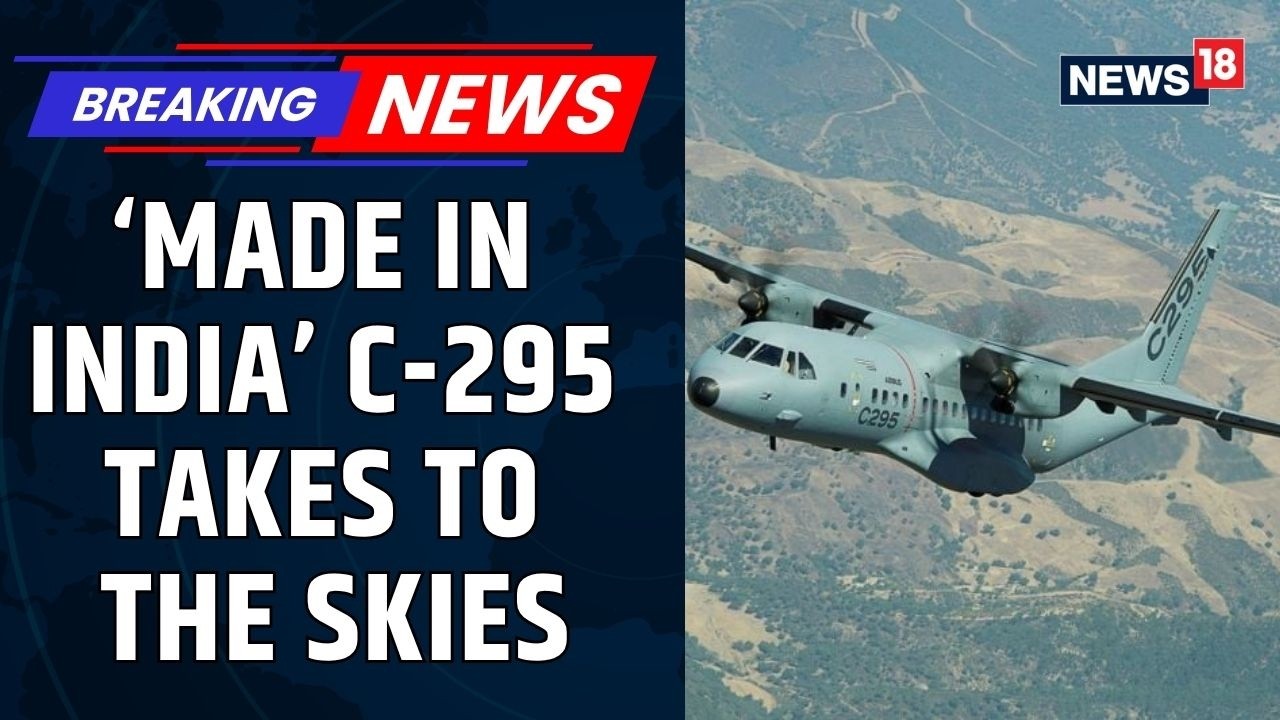Первый полет C-295 индийского производства: Tata-Airbus достигли исторической вехи в оборонной сф...