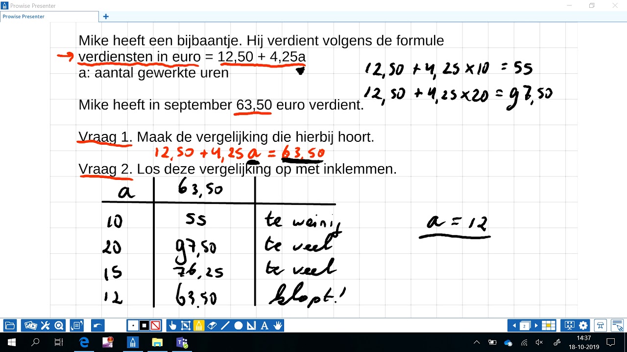 oplossen met inklemmen