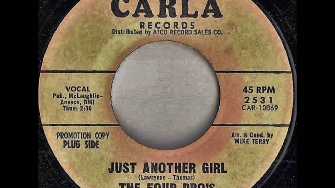 Four Pro's  .. Just another girl....1966.