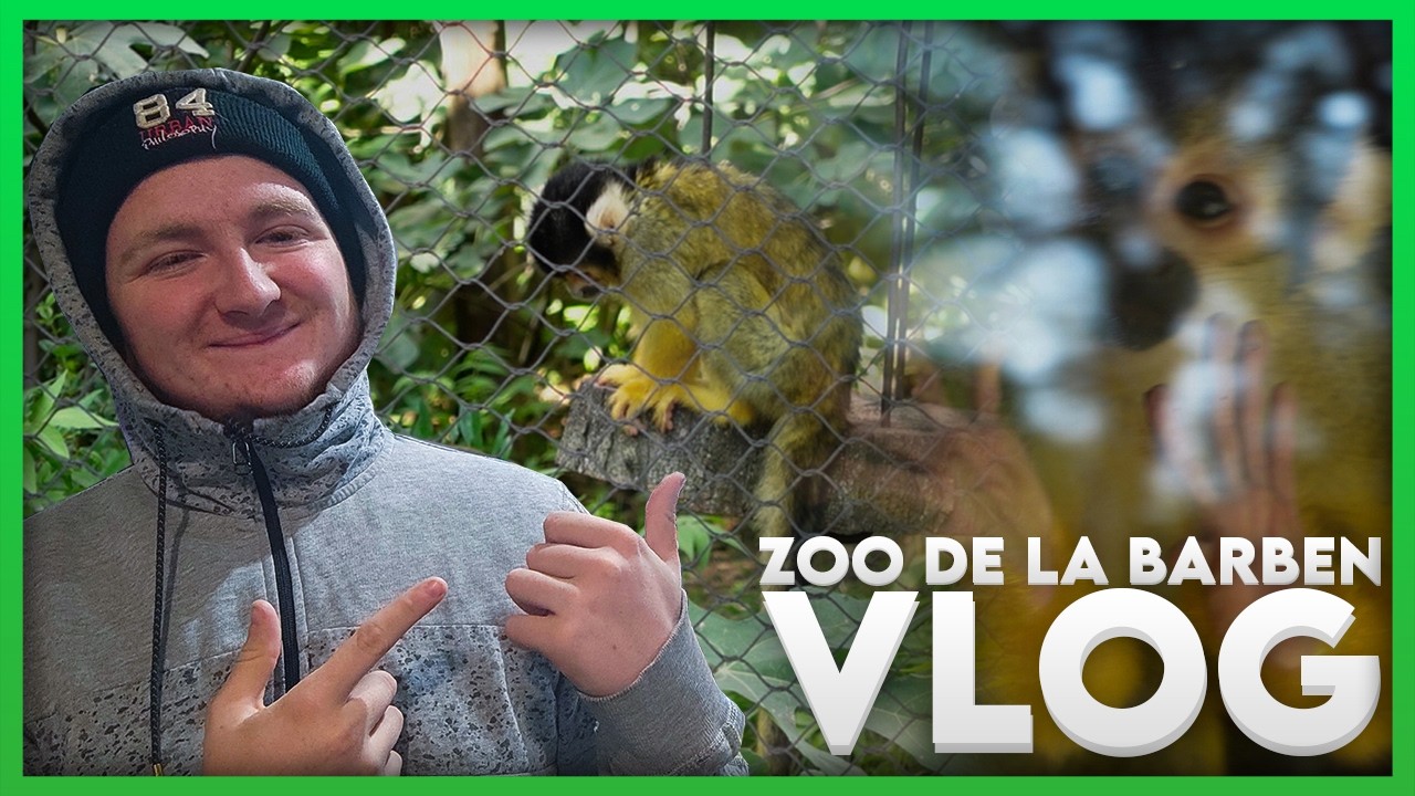 VLOG - ZOO de la Barben ! un tr&egrave;s beau parc ?!