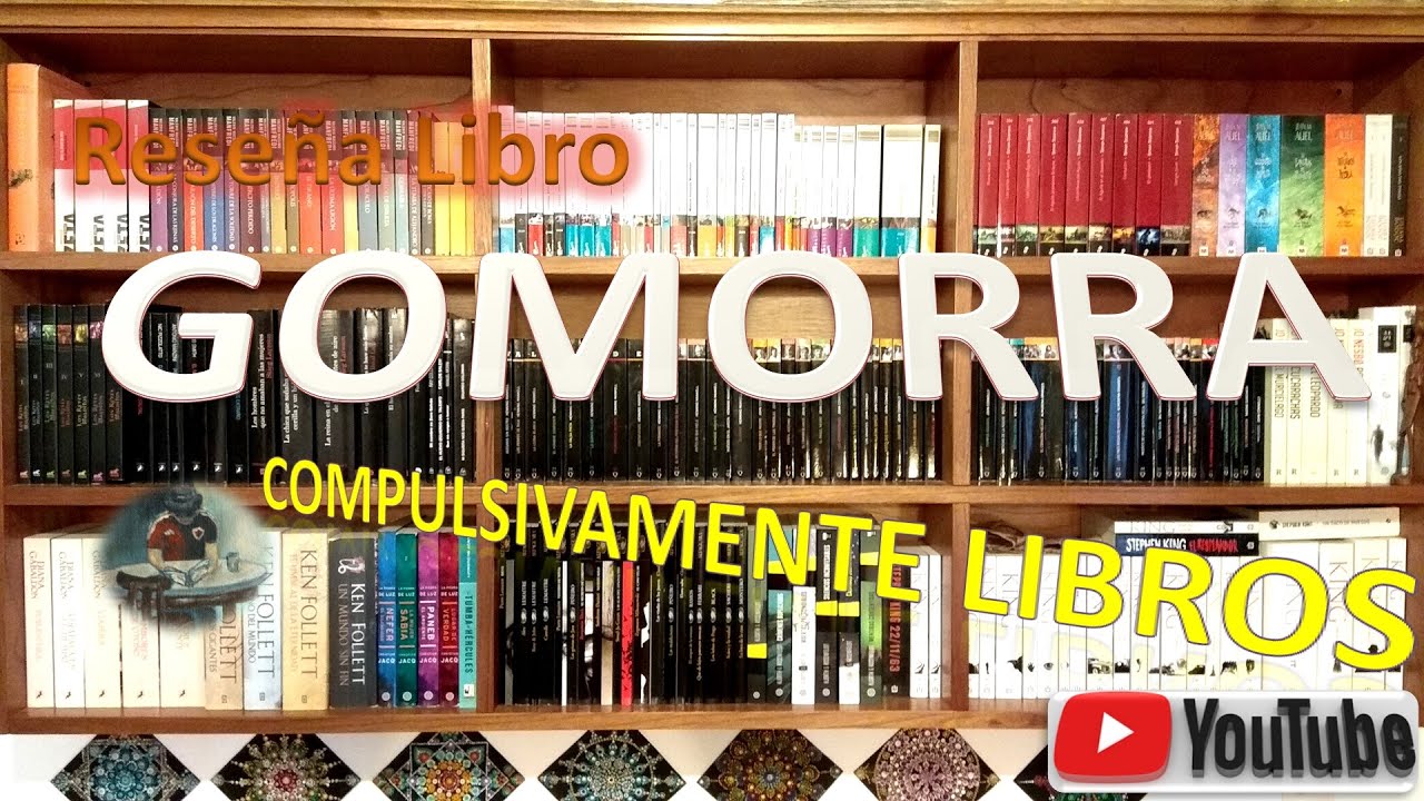 RESEÑA LIBRO:  GOMORRA - ROBERTO SAVIANO