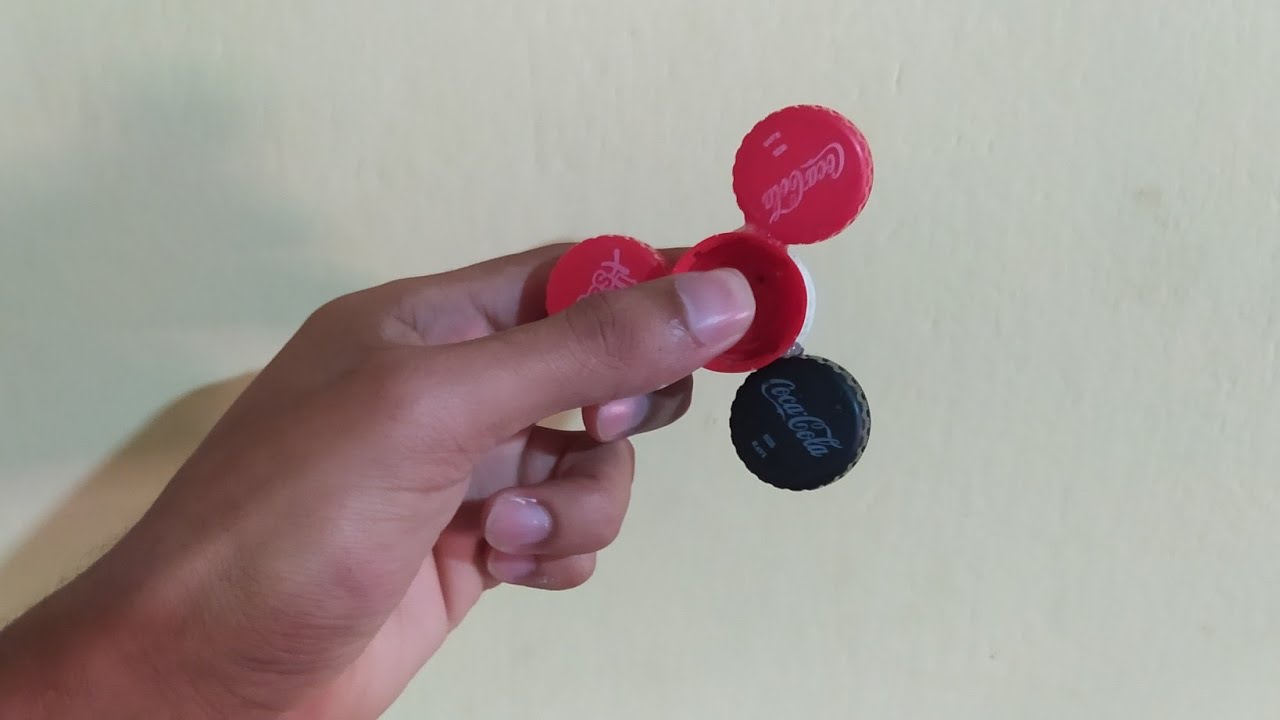 Como fazer um hand spinner caseiro - Aleatório br