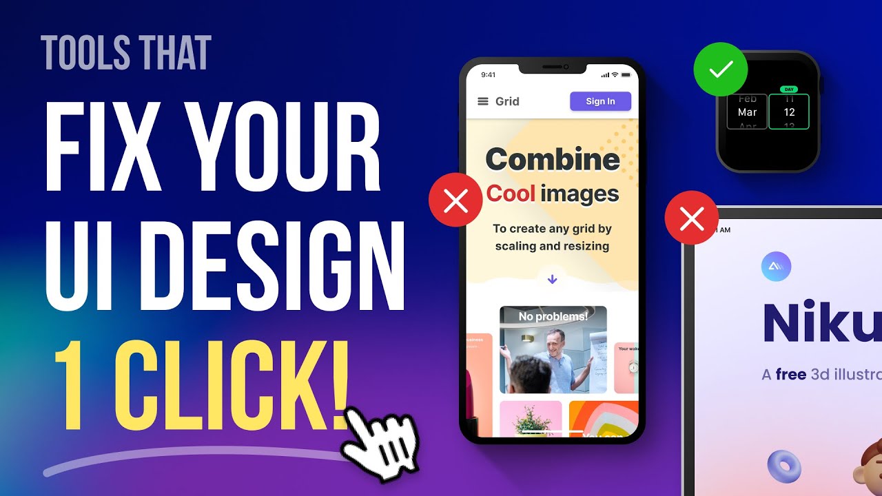 Fix Your UI Designs in 1 Click! — Tools That Auto Improve Your Designs | Design Essentials