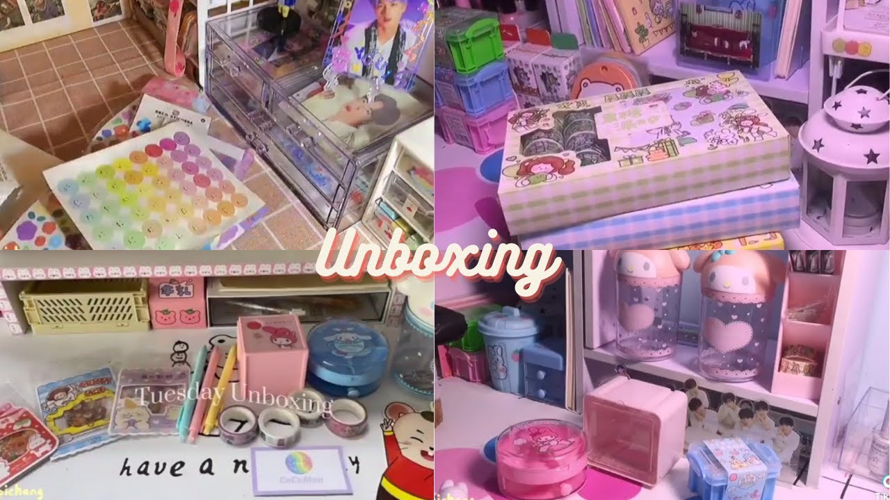 Những màn unboxing📦 cực xinh, cực đã mắt trên tiktok🧡