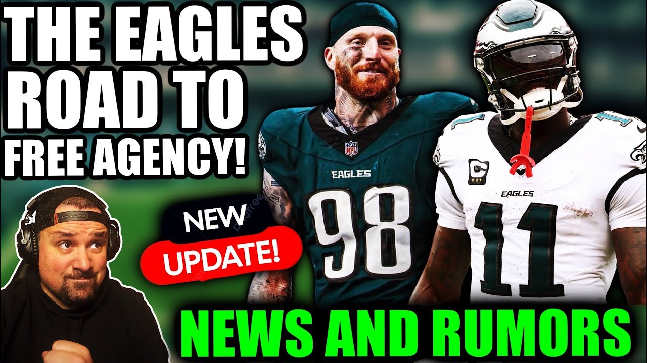 🔴EAGLES ROAD TO FREE AGENCY DAY 1! AJ BROWN TRADE! MAXX CROSBY RUMORS & MORE!